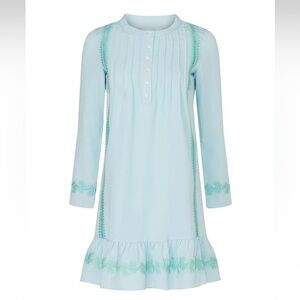 Sail to Sable Embroidered Long Sleeve Dress